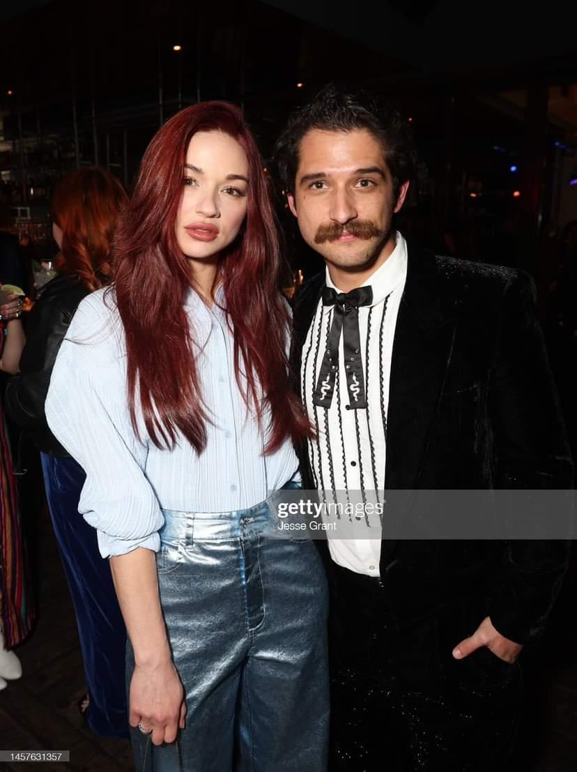 Ludmila87182165's tweet image. Poseed! Tyler Posey e Crystal Reed no After party da premiere de Teen Wolf The Movie. ❤️‍🔥
#possed #TeenWolfMovie