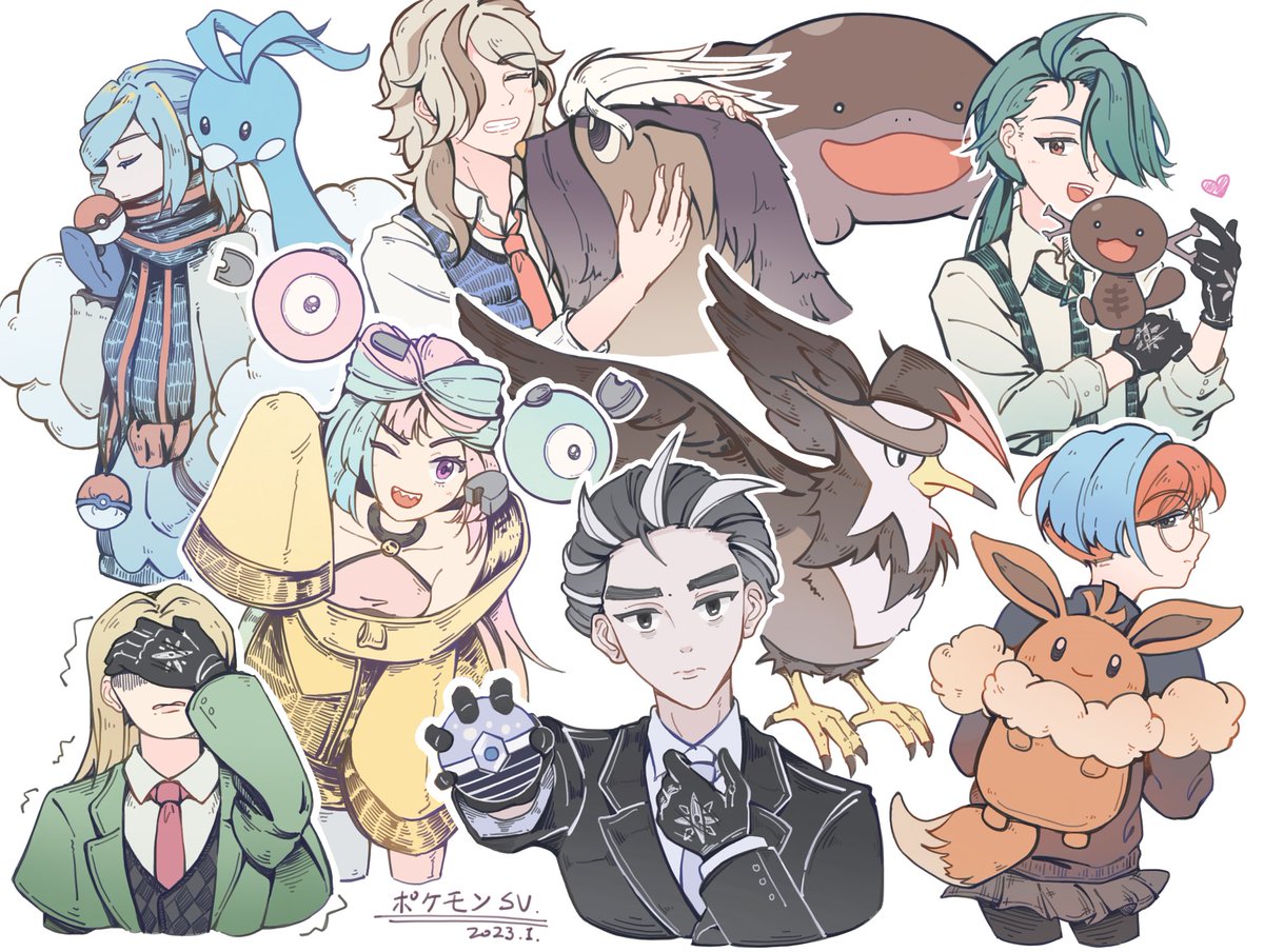 DU_DA_LA's tweet image. #ポケモンSV
いろいろ……