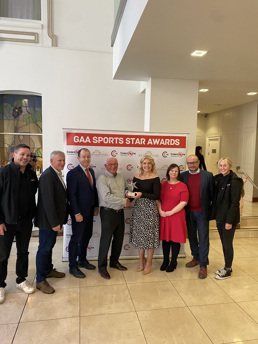 Congratulations to the latest winner of our GAA Sport Star Of The Month award Una Twohig of <a href="/NaomhAbanGAA/">Cumann Peile Naomh Abán</a> in association with <a href="/RochestownPark/">Rochestown Park Hotel</a> 👏👏👏