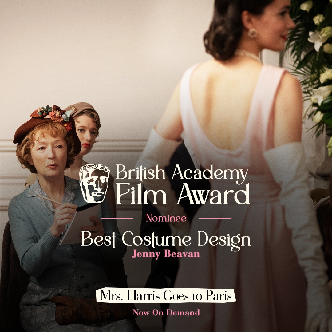 Jenny Beavan is nominated for a <a href="/BAFTA/">BAFTA</a> for Best Costume Design! 🪡 Congratulations!