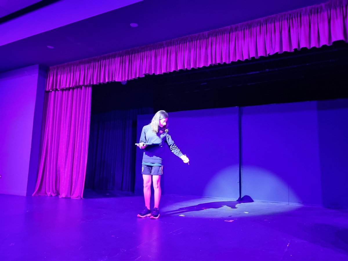 Excited for <a href="/acsabudhabi/">ACS Abu Dhabi</a> Middle School Drama Production classes to be presenting Squad Goals by Don Zolidis next week! Completely student directed, designed, and produced! Super proud of our lighting and sound designers &amp; operators who have learned <a href="/luminairapp/">Luminair</a> in a week!