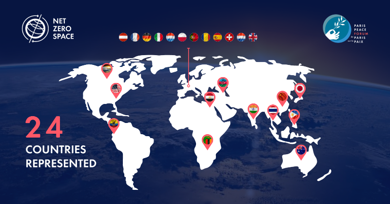 🌍🛰️ Want to contribute to achieving sustainable use of outer space by 2030?

Join the #NetZeroSpace coalition by taking concrete actions to mitigate the creation of new orbital debris and remediate existing ones 👉 netzerospaceinitiative.org