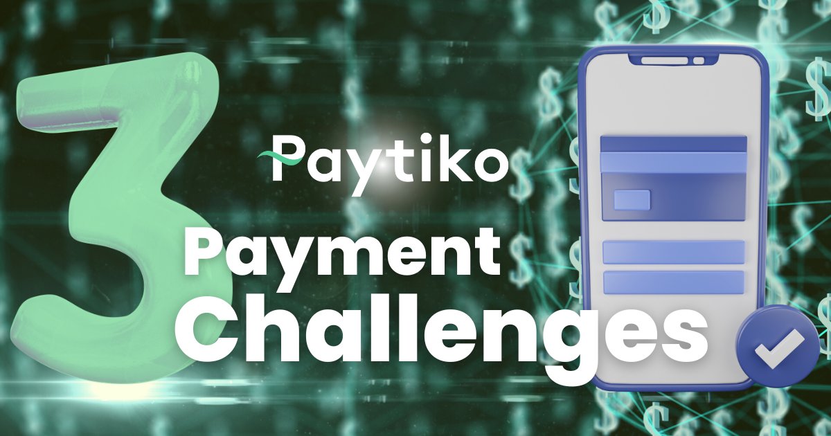 Paytiko01's tweet image. These are some of the top issues businesses face when conducting payments online.

See how Paytiko can help you overcome such payment challenges and others.

#challenges #onlinepayments #integrationissues #securityrisks #authentication #twofactorauthentication