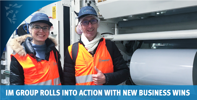 <a href="/IMGROUP10/">IM GROUP</a> ROLLS INTO ACTION WITH NEW BUSINESS WINS
Lyon, 18 Jan 2023. Olivier Daulon, GM, <a href="/Inkmake/"> Inkmaker srl</a> r France and Elena Perepelitsa, Area Sales Manager, IM GROUP from the group’s French team donned their blue caps and safety vests to visit their first new client of the new year.
