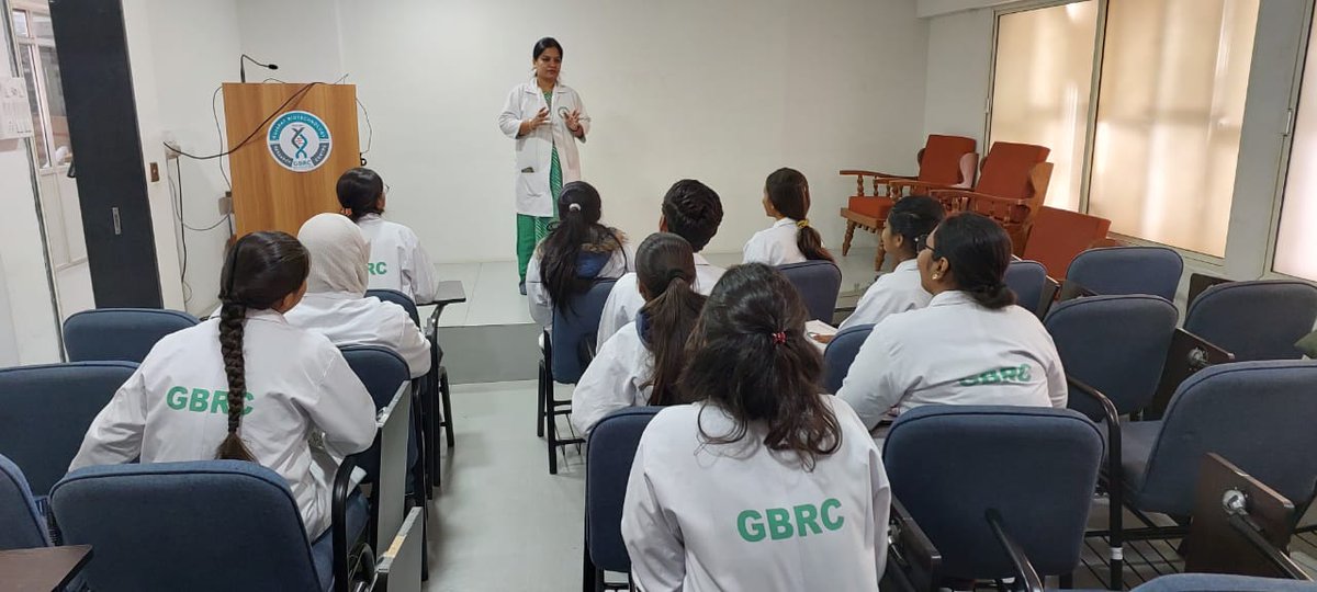 gbrc_gujarat's tweet image. Glimpse of Day-4 activities of Hands-on training program on "Analytical techniques" at @gbrc_gujarat. Jointly organized by @gbrc_gujarat & @gujvidyapith. Sponsored by @gsbtm.After training sessions, participants visited the GBRC research facilities.
#kaushalya #Training