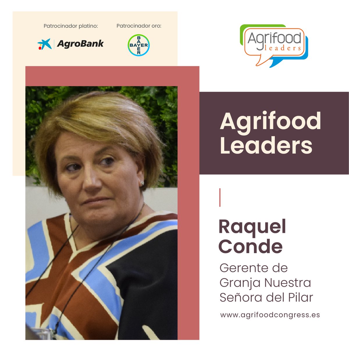 ¿Conoces a los #AgrifoodLeaders? Raquel Conde, Gerente de la Granja Nuestra Señora del Pilar, forma parte de la inciativa 🐖👩⬇️

agrifoodcongress.es/key/leaders/ra…