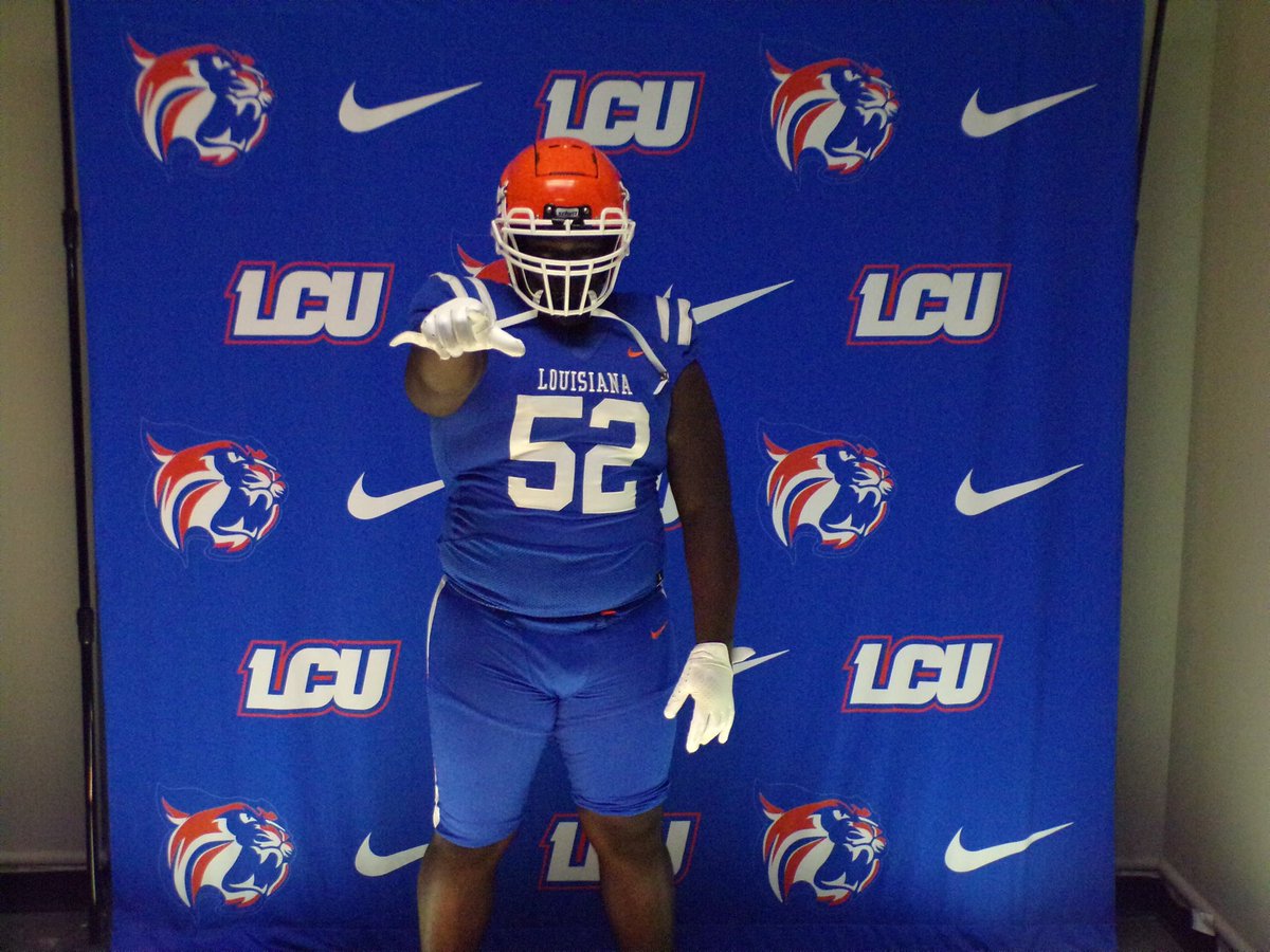 d1_eli1's tweet photo. Thank you @CoachReger and @LCU_ftball for the great official visit today!🟠🔵 https://t.co/abiQ37ed2X
