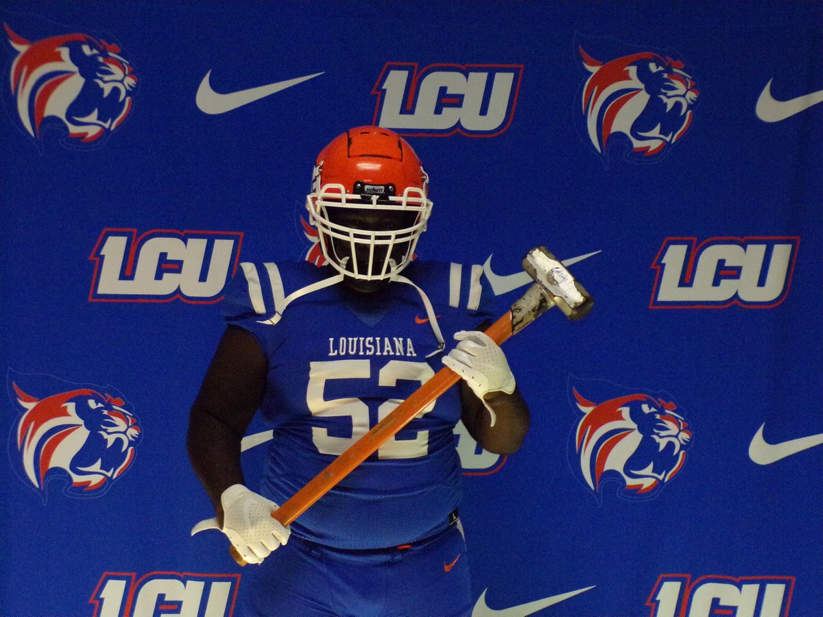d1_eli1's tweet photo. Thank you @CoachReger and @LCU_ftball for the great official visit today!🟠🔵 https://t.co/abiQ37ed2X