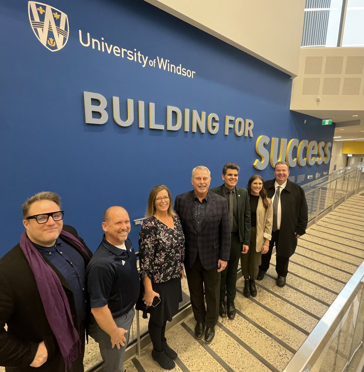 NeilLumsdenMPP's tweet photo. The new Toldo Lancer Centre opened in July 2022, & is home to @UWindsor’s rec services, intercollegiate sports, & varsity teams. This $78M investment will allow them to host international, national & provincial games - drawing more people to local businesses, restaurants & hotels https://t.co/McDdffblL6