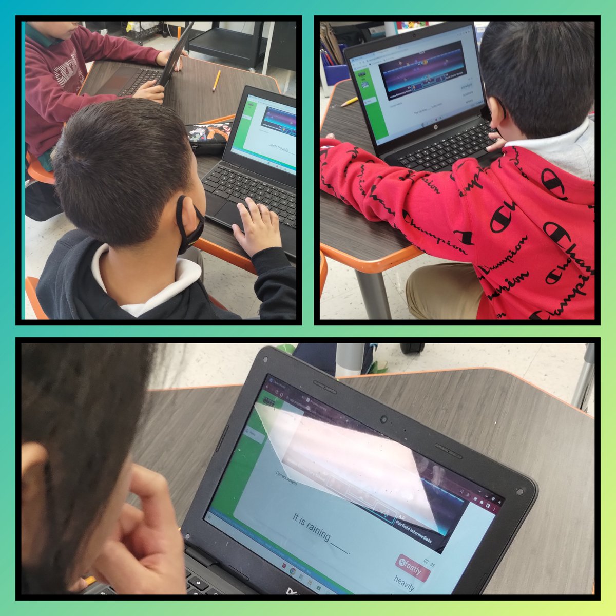 Friendly alien races at HBGPLA! 
Our scholars are working in their adverbs. Thank you <a href="/EducationGalaxy/">Education Galaxy</a> 

<a href="/HBGonzalezPLA/">Henry B. Gonzalez PL Academy</a>