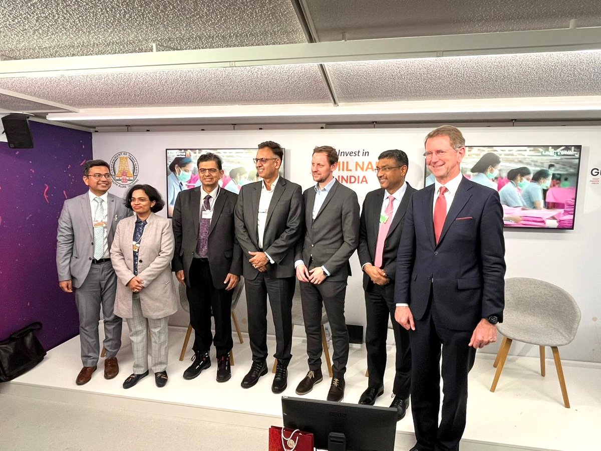 Guidance_TN's tweet photo. Glimpses from ‘Building Advanced Manufacturing Ecosystems for Sustainable Growth’ Session.

#TNatDavos2023 #wef23 #FutureOfAdvanced #InvestInTN #MakeInTN #ThriveInTN https://t.co/Z4z8BkvzRy