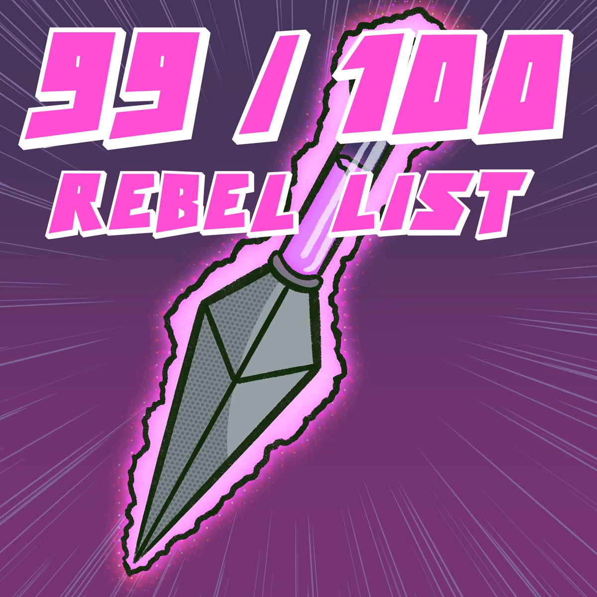 Last whitelist airdrop up for grabs 🔥

Engage - Rebel List 🎟

#CNFT #CNFTCommunity #CNFTs #CNFTProject #CNFTCollection #NFT #NFTs