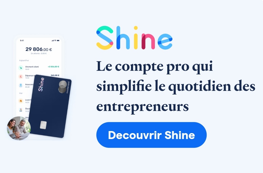 blfservices's tweet image. Pour les #autoEntrepreneur #freelances qui ont besoin d'un vrai compte pro, je vous recommande @shine_tools 
1. Pas cher, offre de services adaptée 
2. CB mastercard
3. Appli + site web
4. Notif en temps réel
5. 2 mois offerts 
bit.ly/3jTNEcl 

#banque #parrainage #bank