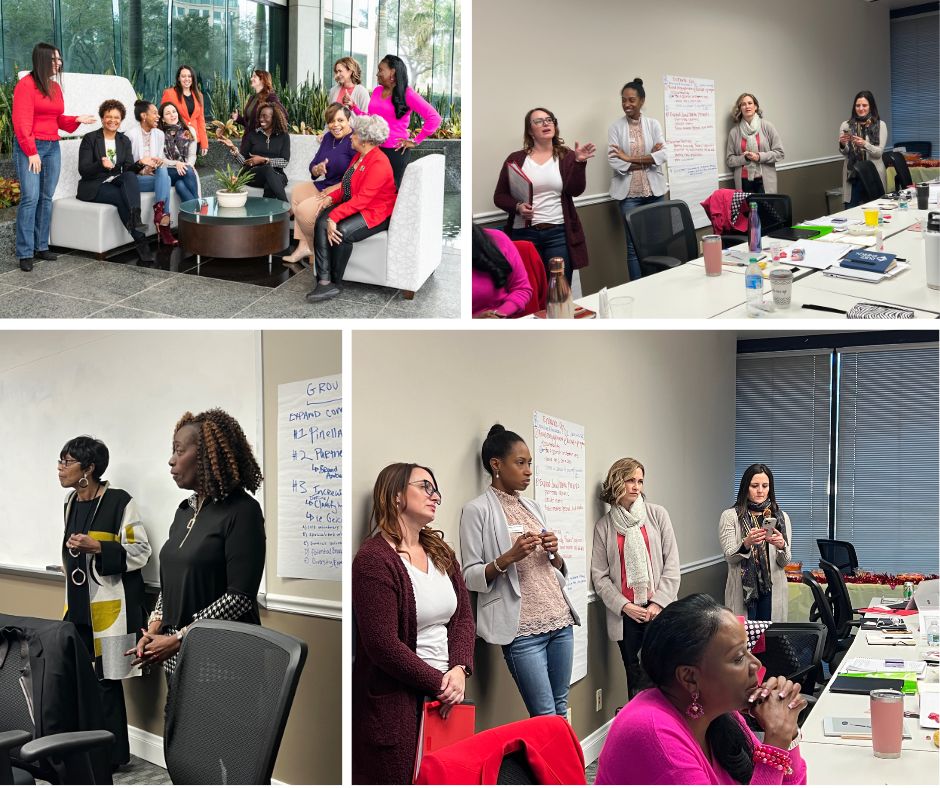 DFSTampaBay's tweet photo. We’re excited about the coming year! The Board of Directors of Dress for Success Tampa Bay had an incredible Strategic Planning Meeting. lead by Board President, Laurell Jones. We expressed gratitude for our 2022 accomplishments and the support we received from our supporters. https://t.co/X8cNnqyMEV