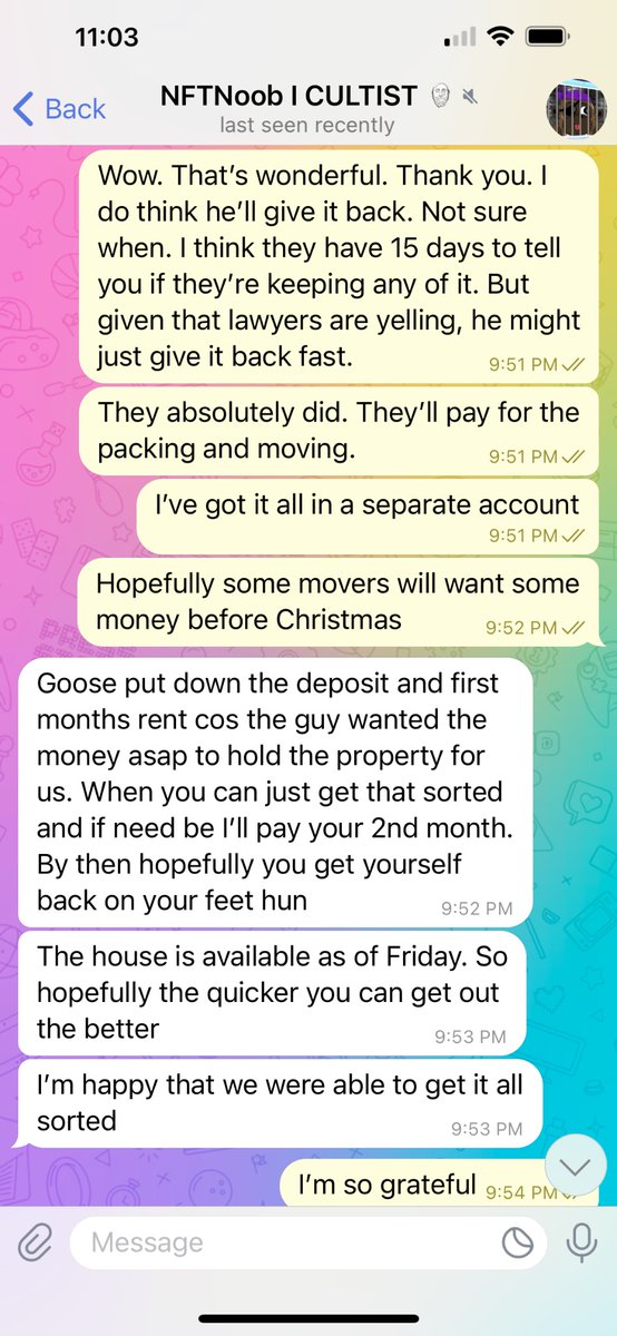 TruthInCult's tweet photo. Noobs and her friends want to post about Goose and having a place for us? She promised a short term loan for a security deposit after 2 hurricanes. Said give notice to landlord. Then said no loan w/a kid in the hospital. Then Goose. ALL LIES.  Here’s some of the truth. https://t.co/4lvgAMwyDz