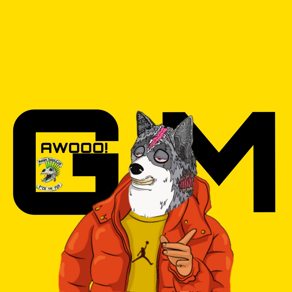 G G G m web3 mfs have a great day🧪☕ AWOOO!