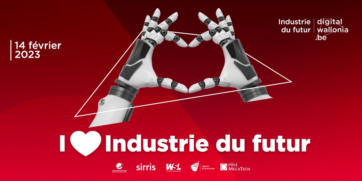 I ❤️ #IndustrieduFutur - Événement annuel de l'Industrie 4.0 en #Wallonie 
🎯 L'objectif ? découvrir les dernières tendances au niveau industrie4.0, les outils et aides existants et permettre au secteur manufacturier d'être plus compétitif.
info-pme.be/industrie-4-0-…
