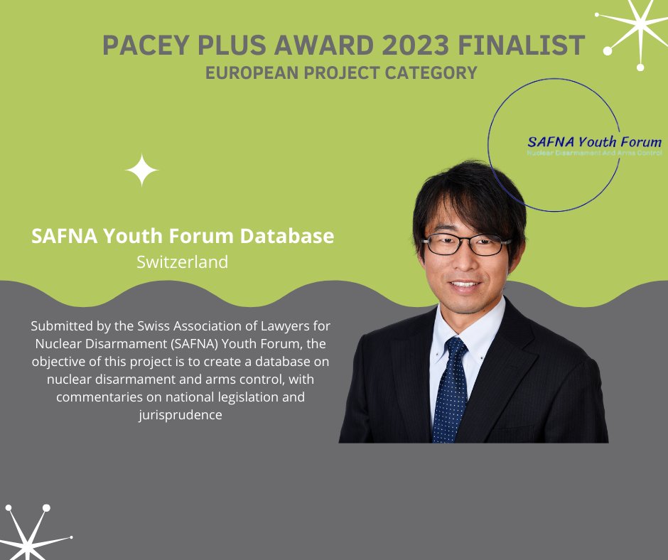 alyn_ware's tweet photo. Tsubasa Shinohara, founder of the SAFNA Youth Forum, one of the finalists for the 2023 #PACEYAward. €15,000 in prizes. Join the event Jan 21. Vote to help determine the winners. https://t.co/vMKa2y7jhJ https://t.co/yZq9KzXkC8