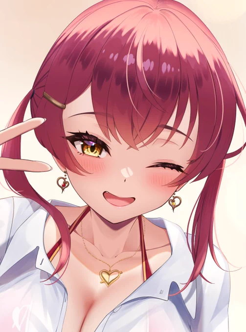 同じクラスの宝鐘さん #マリンのお宝 
