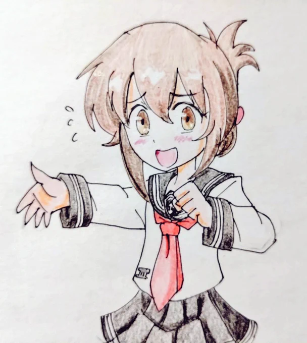 でーん #艦これ #電 