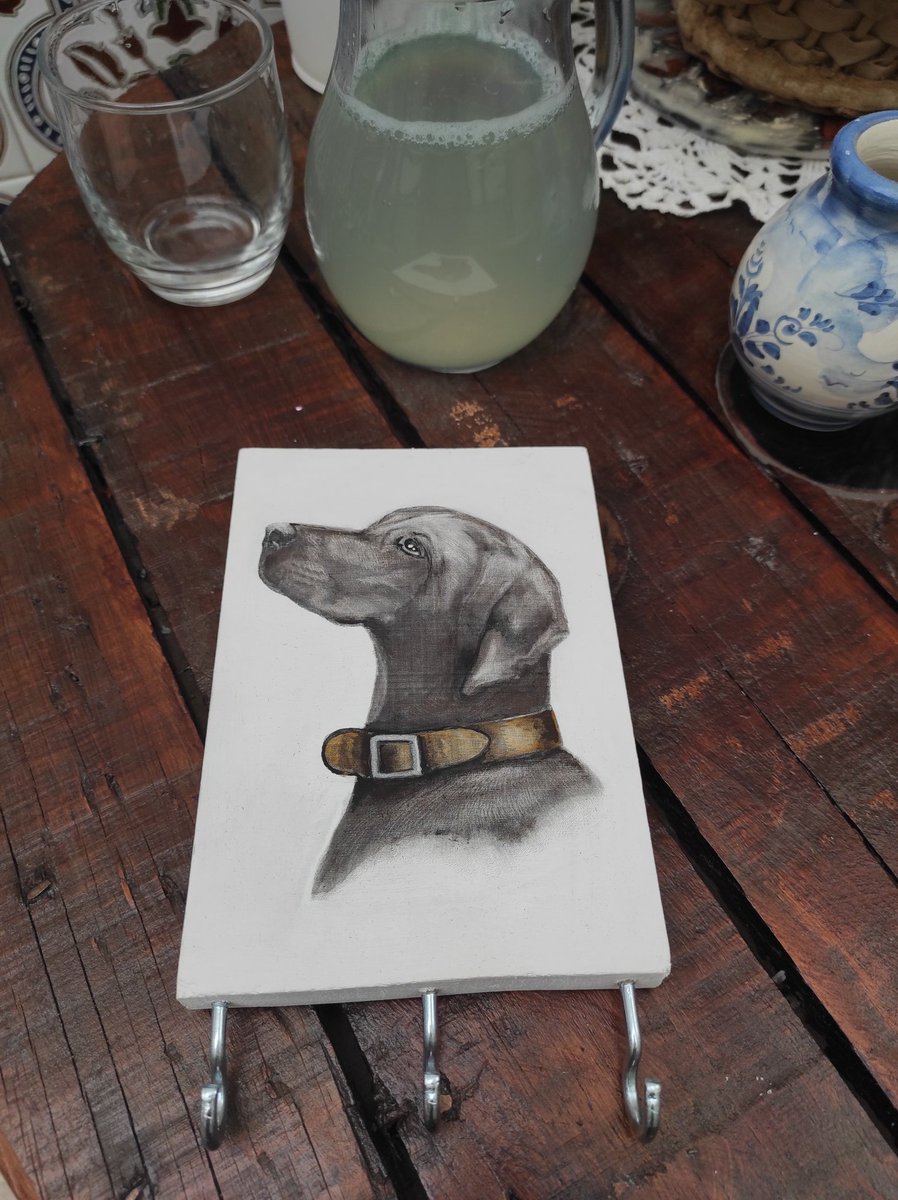 TallerArt's tweet photo. #llavero #pintadoamano #perro #pintotuperro #Regalo #perros #huellartistica #artesania #Reciclaje #sigueme #perchero https://t.co/oFuQKfqDRz