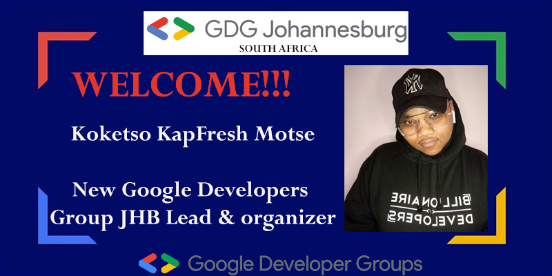 GDGJohannesburg's tweet photo. 🎉🎊🎉 Please help us welcome our new Google Developer Group JHB Lead @KapFreshMusic 🥳🥳🥳🥳
Please stay tuned and updated with latest events coming your way.
#google #gdgjhb https://t.co/jHZ5WjmZAg