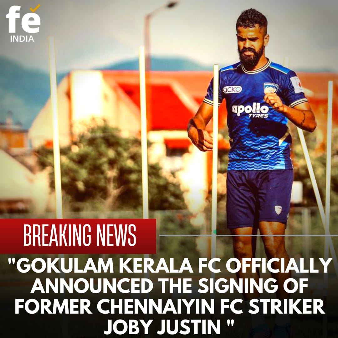 FExpressIndia's tweet photo. #JobyJustin >> #GokulamKeralaFC

#ILeague #HeroILeague #ISL #LetsFootball https://t.co/XDFIqnNogF