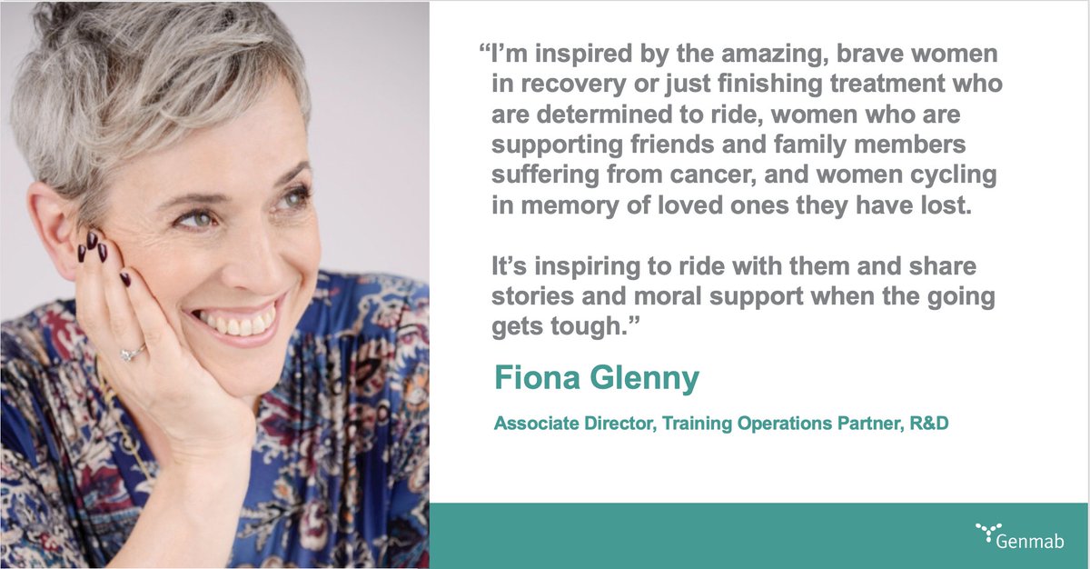 Genmab's tweet photo. We are proud of the many Genmab colleagues who are making a difference in their communities and for causes important to them. Hear what inspired Fiona Glenny to cycle around Egypt for @JoTrust.
Learn more: https://t.co/EvmVjX1PnA
#CommunityatGenmab https://t.co/6olvRUMd8K