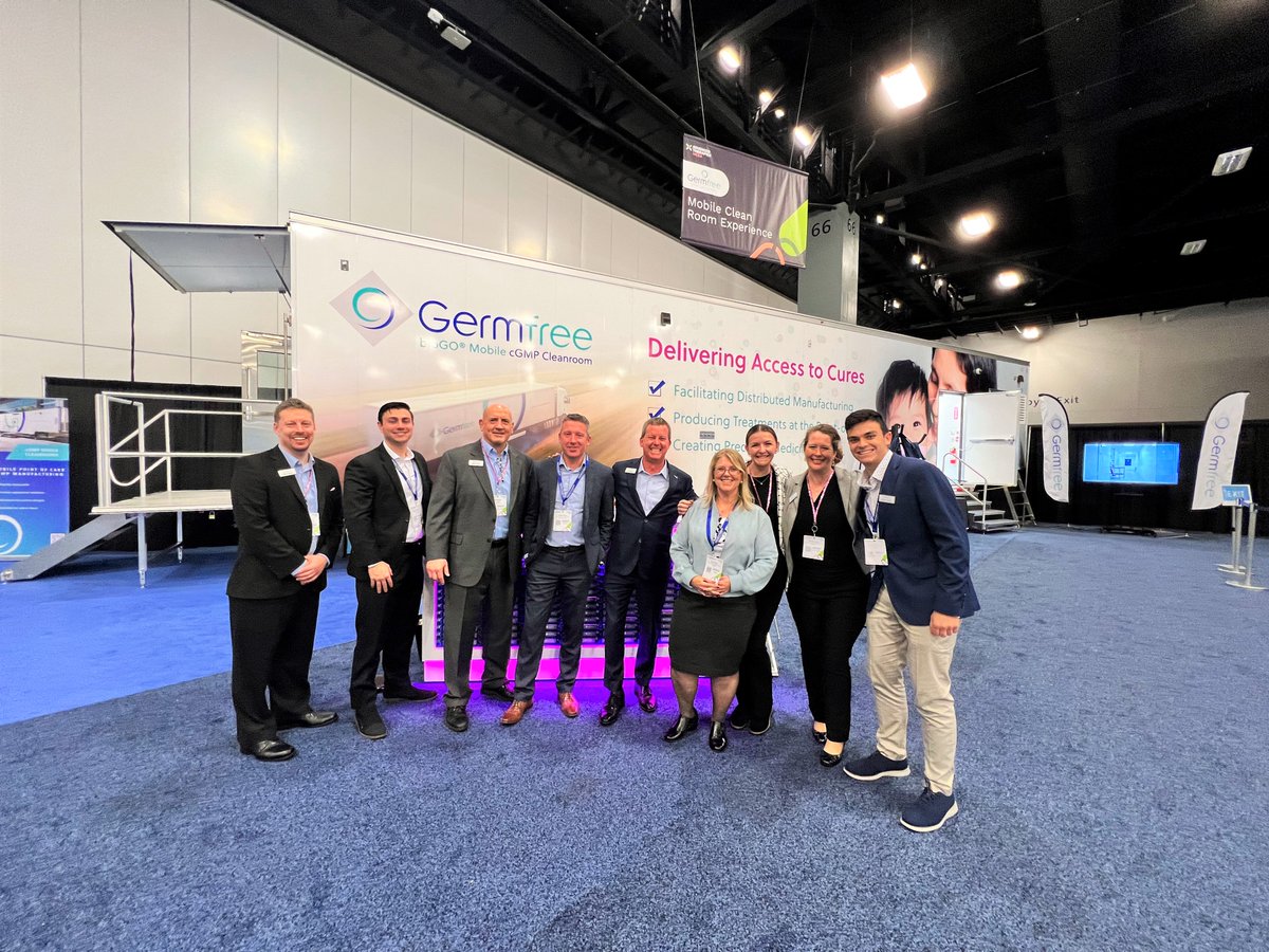 Day 2 at @Phacilitate Advanced Therapies Week! Stop by and take a tour of our bioGO® Mobile cGMP Cleanroom and meet our team of experts.

#ATW23 #Phacilitate #TeamGermfree