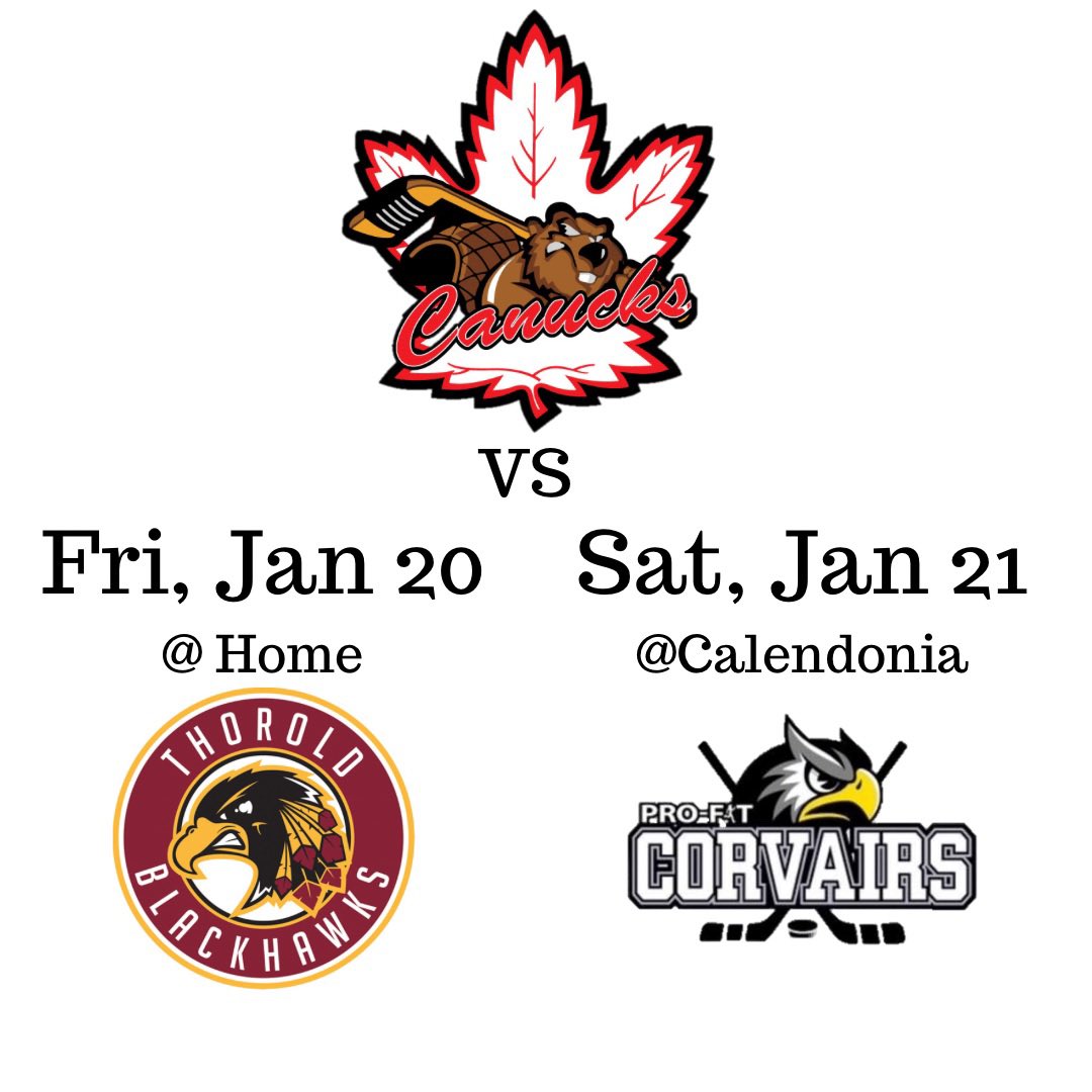 The weekend games…

#gonucks #gojhl