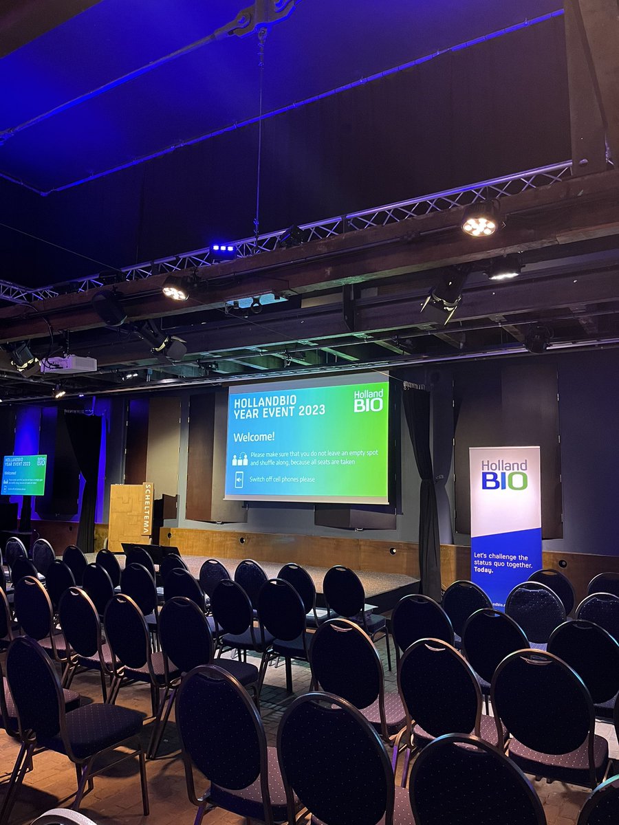 Today is the day we thank our members and closest contacts for their efforts and support with a jam-packed #innovation programme, inspiring #entrepreneurship and a healthy dose of humor. See you soon at the #HollandBIOYearEvent2023 #HYE23. 🙌🏻