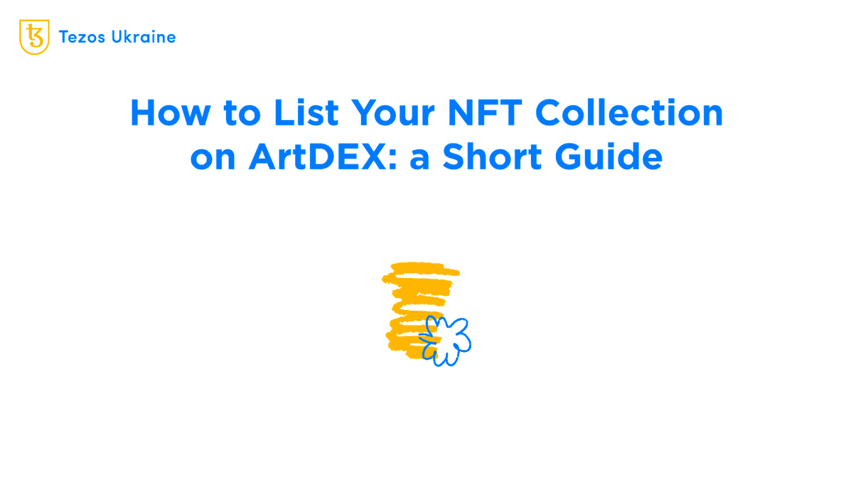We wondered how to launch our own collection on ArtDEX because there was no Mint button there, unlike our usual marketplaces 👍

➡️ We figured it out and wrote a brief guide, so here it is: tezos.org.ua/en/blog/how-to…