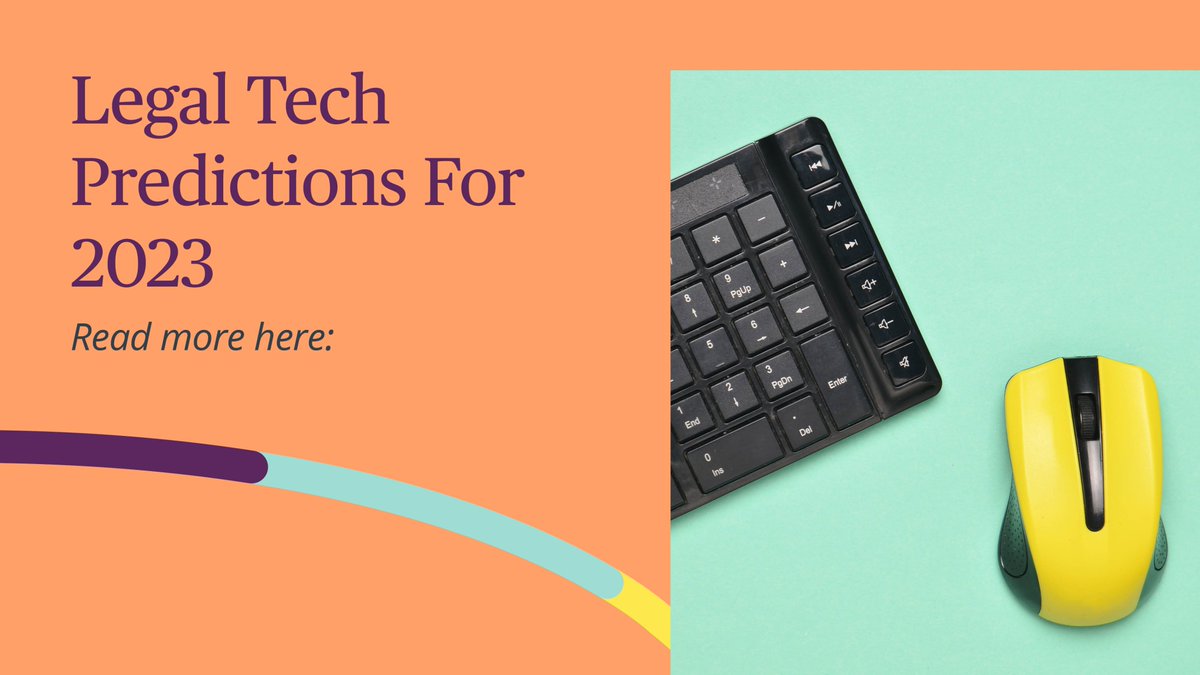 "Firms are investing in people, technology and strategies to keep abreast of the ever-evolving cyber threats in the legal market." Karen Jacks, CTO, comments on legal tech predictions for 2023 for <a href="/LegalWeek/">Law.com UK</a>. Click here to read more (login wall): 2bird.ly/3GVByu6