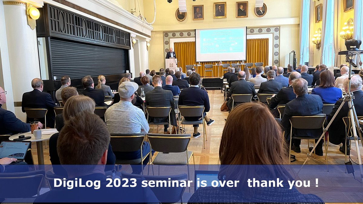 ITS_Finland's tweet image. The DigiLog 2023 event was a success!
The house was full of people.
Thank you to everyone who came to Botta despite the weather and youtube audience.
The recording of the event will be available later on @ITS_Finland youtube channel.
Now is time to networking! 
#DigiLog2023