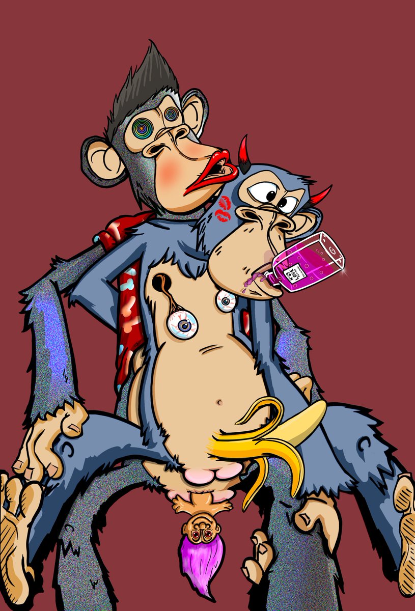 Apes Gone Wild 💦 MINT LIVE 💦 (@rule0x22_nft) on Twitter photo 