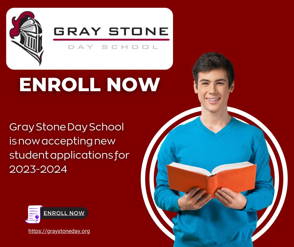 Gray Stone is now accepting new student applications for the 2023-2024 school year.  Apply today!
graystoneday.org