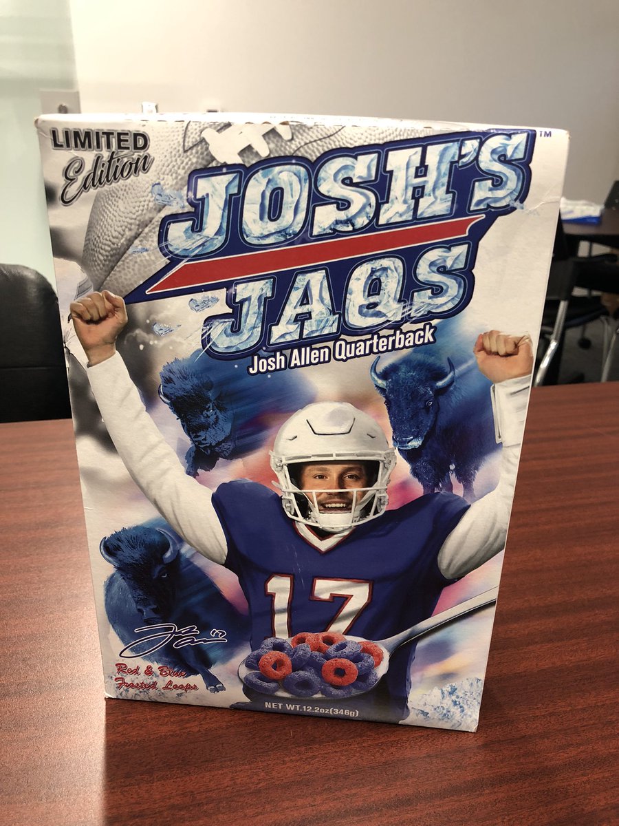 Gotta love it when this shows up on your desk in the morning. <a href="/BuffaloBills/">Buffalo Bills</a> <a href="/GEDSB/">Grand Erie District School Board</a> #GoBills
