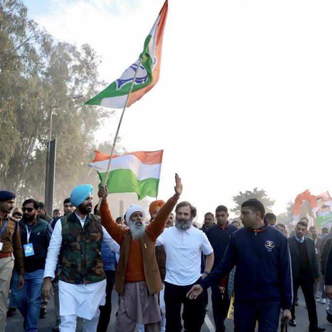 कांग्रेस की भारत जोड़ो यात्रा पहुंची जम्मू-कश्मीर- Congress' Bharat Jodo Yatra reaches Jammu and Kashmir