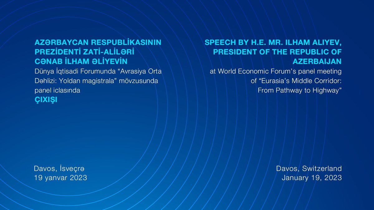 presidentaz's tweet photo. A panel meeting - “Eurasia’s Middle Corridor: From Pathway to Highway”
https://t.co/7vhlwfnTRQ https://t.co/OpRqBLAsiu
