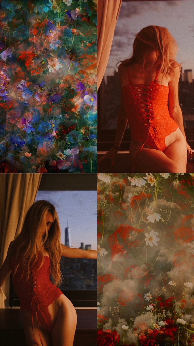 Rarely work with reds but I felt inspired to… 🥀🎨🌙 

#goodmorning #thursdaymorning #thursdayvibes #feminineart #lingeriestyle #digitalartist #floralart #flowers #lingerie #floral #art #DigitalArtist