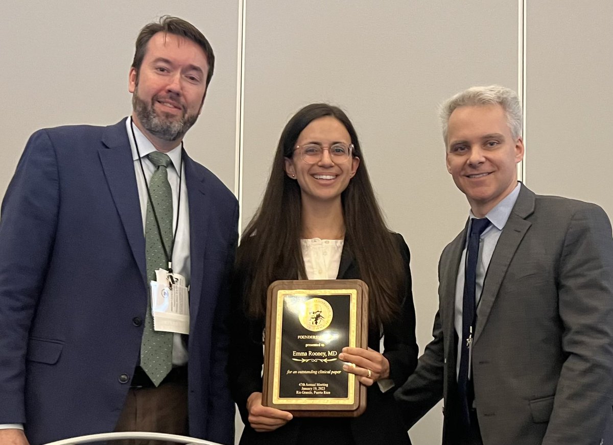 Emory Division of Vascular Surgery (@emoryvascsurg) on Twitter photo <a href="/EmmaRooneyMD/">Emma Rooney, MD</a> takes home the hardware! This year’s <a href="/SouthernVasc/">The Southern Association for Vascular Surgery</a> Founders Award Winner is #emorytrained and #gradymade <a href="/EmmaRooneyMD/">Emma Rooney, MD</a> takes home the hardware! This year’s <a href="/SouthernVasc/">The Southern Association for Vascular Surgery</a> Founders Award Winner is #emorytrained and #gradymade