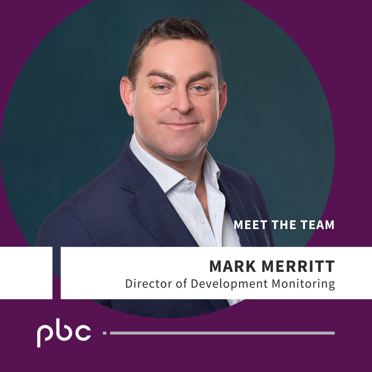 PandBC_UK's tweet image. This month we welcomed our new Director of #DevelopmentMonitoring, Mark Merritt.
“I’m delighted to be joining PBC and a team with the wealth of knowledge and expertise already present, and to grow this base to be able to offer a dedicated and centralised service to our clients.”