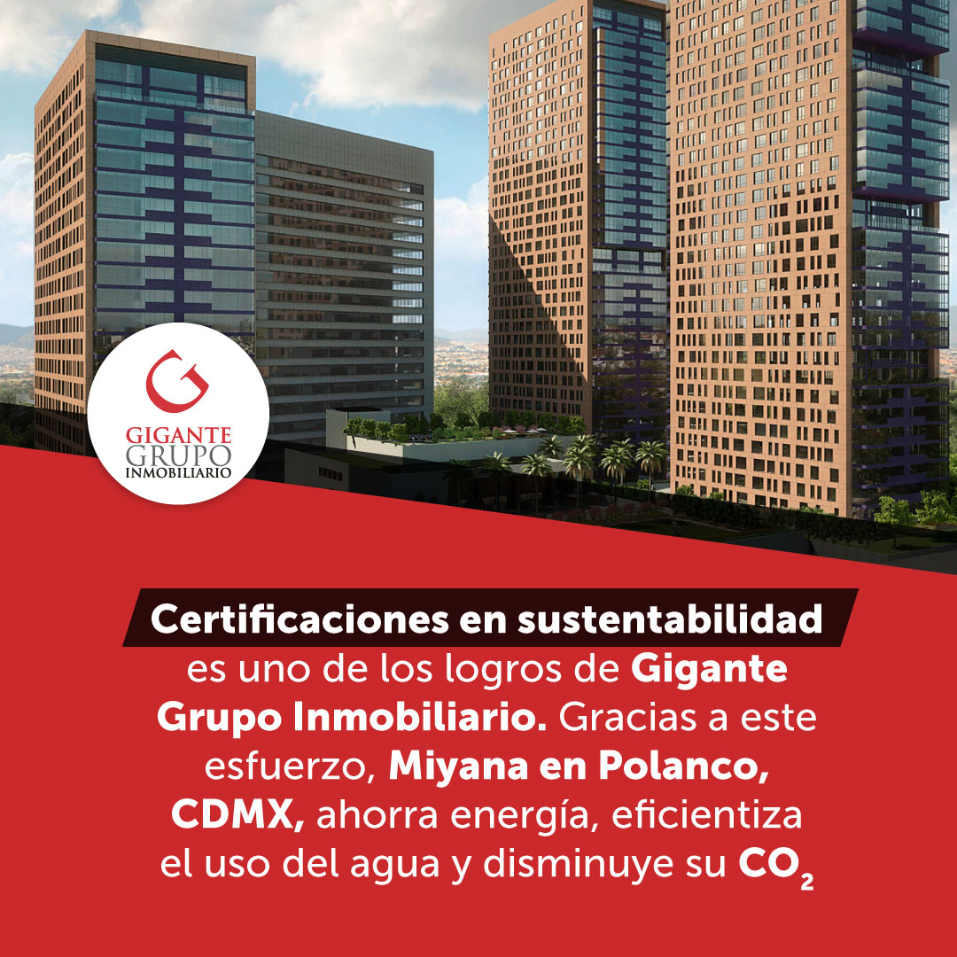 La #sostenibilidad no es un añadido, debe ser parte de la esencia y la planeación de lo que hagamos. ♻️👥 Gigante Grupo Inmobiliario es una muestra de ella, creando desarrollos que desde su origen tienen impactos positivos. 🏢