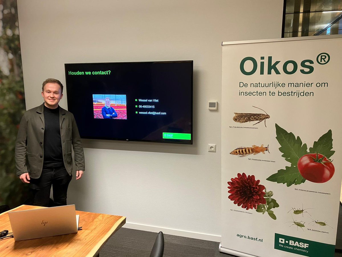 Vandaag heeft collega Wessel een mooie bijdrage mogen leveren op de paprikadag van <a href="/iperen_nl/">Van Iperen</a>. Georganiseerd bij Van Gelder in Ridderkerk.                                                Mooi om op deze geweldige locatie onze Oikos te mogen toelichten aan 80 belangstellenden.