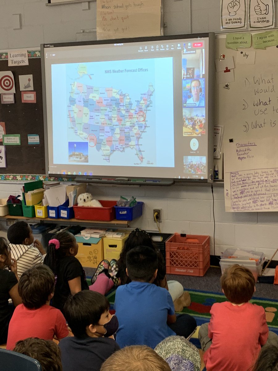 Thank you Mr. Tim Brice <a target='_blank' href='http://twitter.com/NWS'>@NWS</a> for taking the time to talk to us virtually about weather and climate for our 2nd grade expedition on weather! Thank you <a target='_blank' href='http://twitter.com/Mshoran3rd'>@Mshoran3rd</a> for organizing it! <a target='_blank' href='http://twitter.com/CampbellAPS'>@CampbellAPS</a> <a target='_blank' href='https://t.co/GTeySiwIJa'>https://t.co/GTeySiwIJa</a>