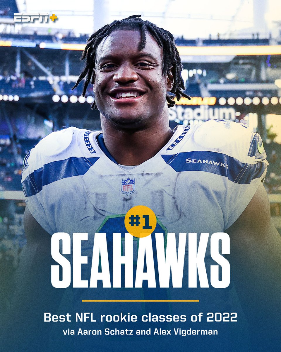 SeattleONTap's tweet photo. The Seahawks really turned a "rebuild" into the playoffs with one draft class. https://t.co/yyPoZDREOf