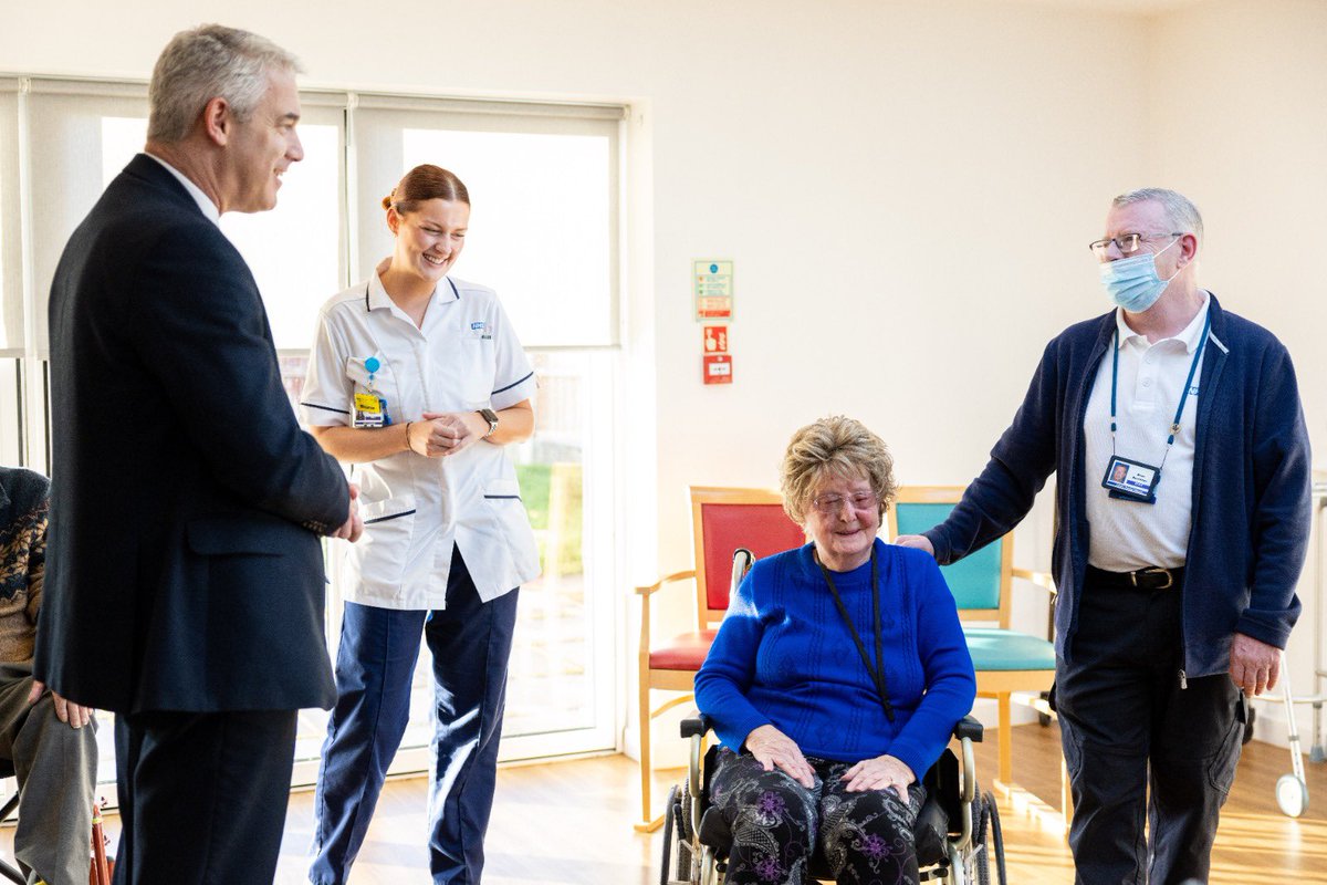 SteveBarclay's tweet photo. ARC in Blackpool is leading the way in helping people to get back home after a hospital stay. 

The positive feedback from patients is a tribute to the hard work of the team.

Services like this are benefitting from our £500m Discharge Fund which is helping free up hospital beds. https://t.co/liPouqweP6