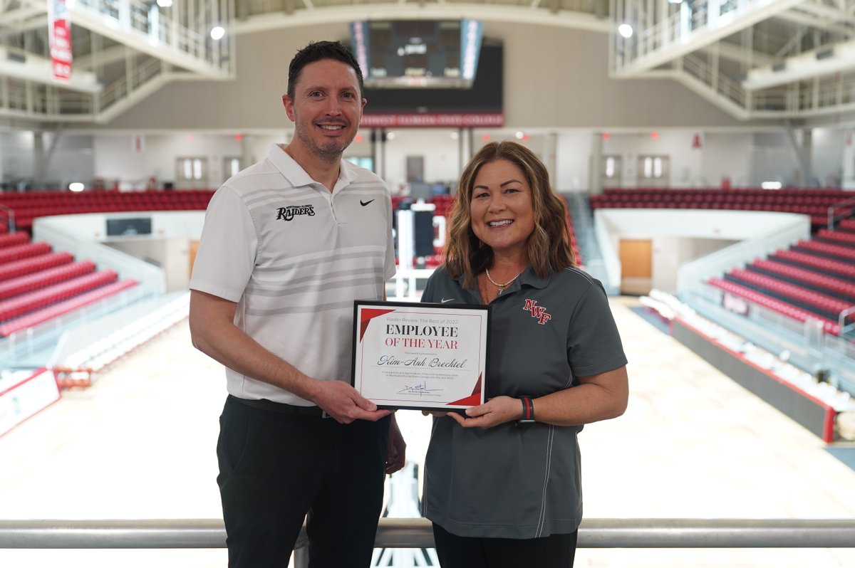 Congrats to our Athletic Operations Specialist, Kim-Anh Brechtel, on being named Northwest Florida State College Employee of the Year! ⚾️🏀🥎

#TheBestIsOurStandard 🚨