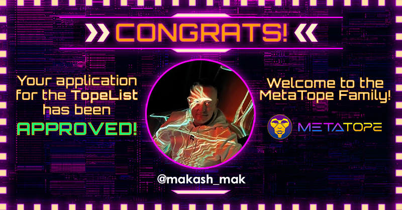 topelist's tweet photo. Congratulations @makash_mak you have been approved for the #TopeList - welcome to the family! All approved applicants receive 7 bonus points toward our Mutant Hounds Collar giveaway on Friday at 12pm PST!! Congrats ππ https://t.co/0HGep7D4hV