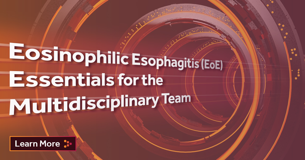 Identify, or enhance your knowledge of risk factors, common symptoms, and how symptoms change over time in this customized educational experience. 

Visit manage-eoe.org

#EoE #GI #ACHLCustomED